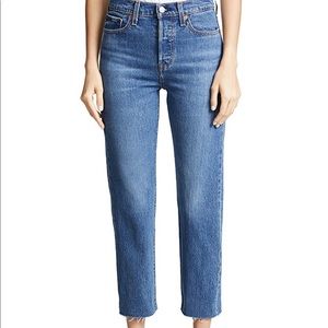 Levi’s Wedgie Straight Jeans Medium Wash